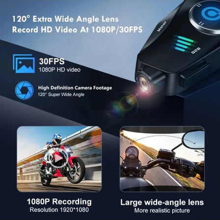 Q28 Motosiklet Kask Bluetooth Kulaklık 1080p Kamera Interkom Kulaklık Su Geçirmez Intercom