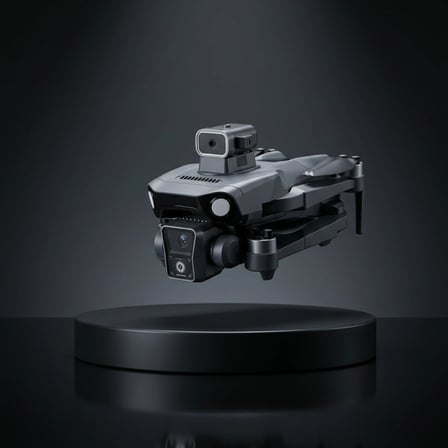 Çift Kameralı Gps Drone Geniş Açılı Havadan Görüntüleme Sistemi