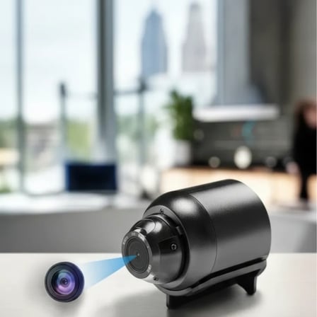 1080p Hd Wifi Mini Kamera 120° Geniş Açı Gece Görüşü Manyetik 360° Döner Tf Kart Destekli