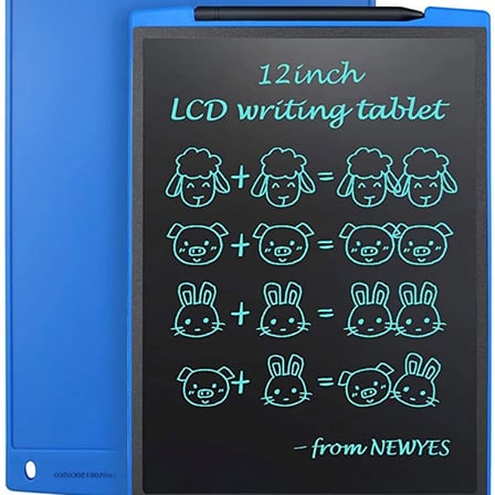 12 İnc Writing Lcd Grafik Dijital Kalemli Çizim Tableti Yazı Tahta Not Yazma Eğitim Tableti