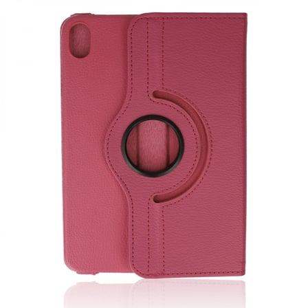 Apple İpad Mini 6 Kılıf 360 Tablet Deri Kılıf - Pembe