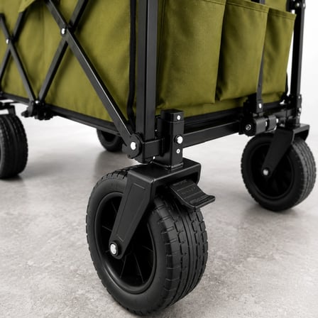 Kamp, Piknik, Plaj Ve Alışveriş İçin Çok Amaçlı Katlanabilir Wagon