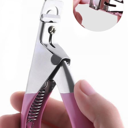 Takma Tırnak Protez Tırnak Pens Kesici Ayarlayıcı Giyotin