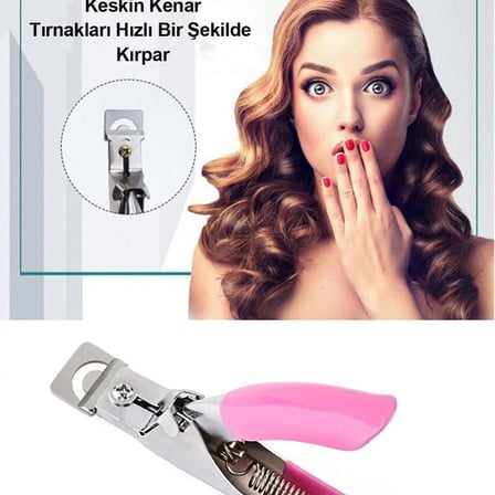 Takma Tırnak Protez Tırnak Pens Kesici Ayarlayıcı Giyotin