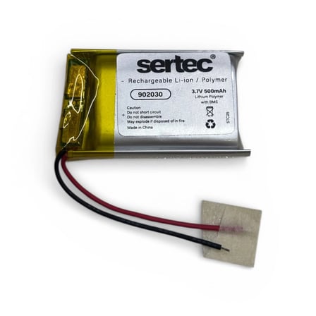 Sertec 902030 3.7v 500 Mah Li-polymer Pil (devreli/1.5a)