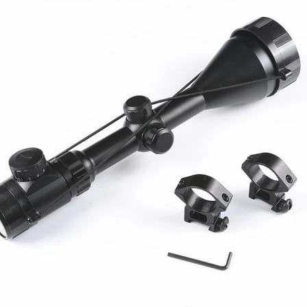 3-9x56eg Yüksek Kaliteli Çıft Işık Kırmızı,yeşil Kaynaklı Avcılık Süfer  Dürbün(b)