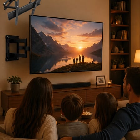 32 55 İnç Ayarlanabilir Tv Askı Atı Güçlü  Duvar Tipi Askı