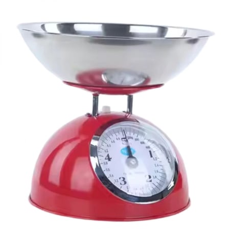 Paslanmaz Çelik 5 Kg Kapasiteli Mekanik İnce Ayar Terazi | Hassas Ve Dayanıklı Tartım