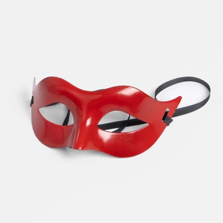 Kırmızı Renk Masquerade Kostüm Partisi Venedik Balo Maskesi