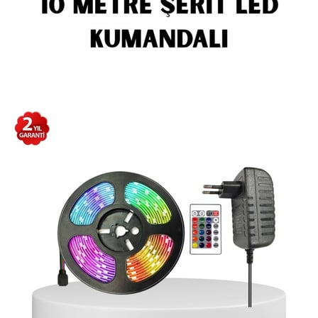 Renkli Smart Led Şerit – Suya Dayanıklı, Esnek, Enerji Tasarruflu