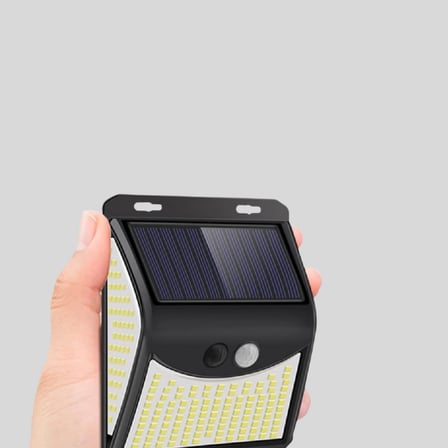 Solar Led Bahçe Aydınlatma – Hareket Sensörlü, Güneş Paneliyle Şarj Olan, İp65 Dayanıklı