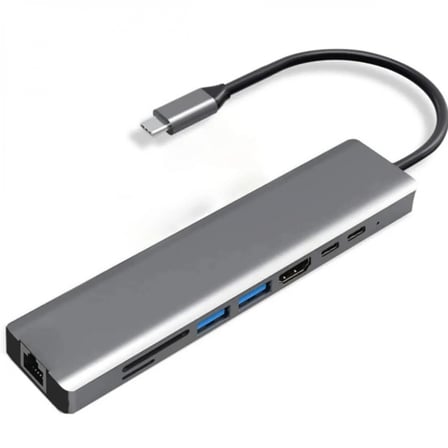 Vothoon Type-c To Hdtv Multifunction Adapter 8 Port Kablo