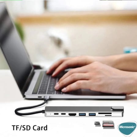 Vothoon Type-c To Hdtv Multifunction Adapter 8 Port Kablo