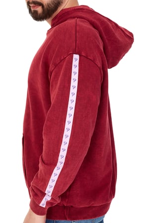 Erkek "WHAT??" Baskılı Kapüşonlu Hoodie  %100 Pamuklu Uzun Kollu
