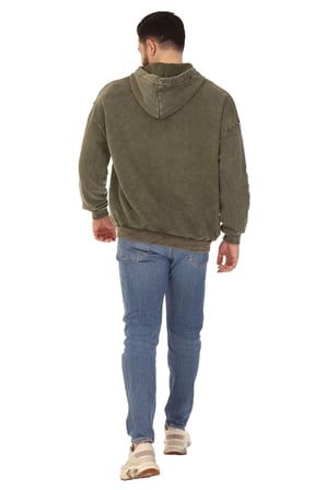 Erkek "WHAT??" Baskılı Kapüşonlu Hoodie  %100 Pamuklu Uzun Kollu