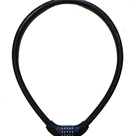 Yuma Ym-747 120cm 20mm 5 Şifreli Siyah Motorsiklet Kilidi
