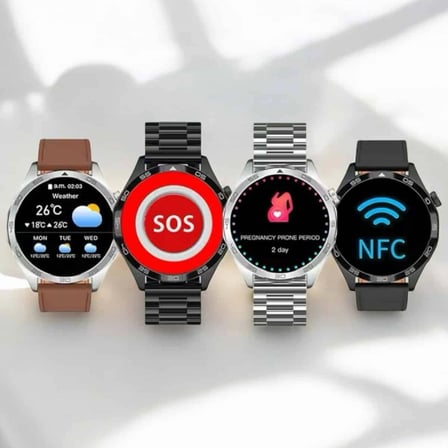 Akıllı Saat Bildirim Görme Sesli Görüşme Çoklu Kordon Gps Takibi