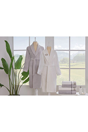 Özdilek Disty Garden Aile Seti Gri/Krem