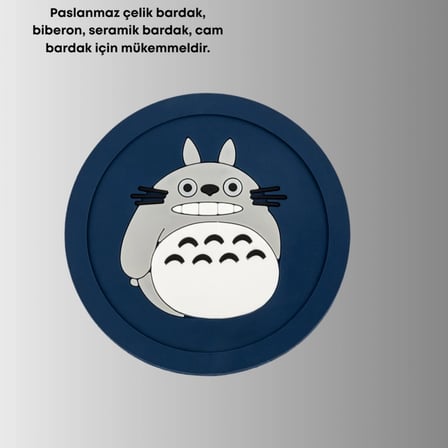 Totoro Desenli Usb Bardak Isıtıcı Kahve Çay Sıcak Tutucu Altlık