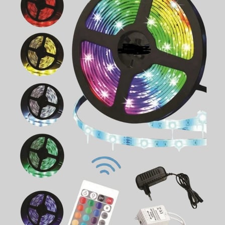Pratik Kurulumlu 5 Metre Kumandalı Şerit Led