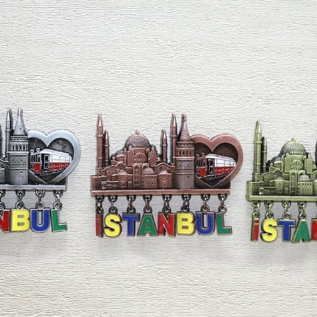Sarkaçli İstanbul Temalı Magnet Alk4314