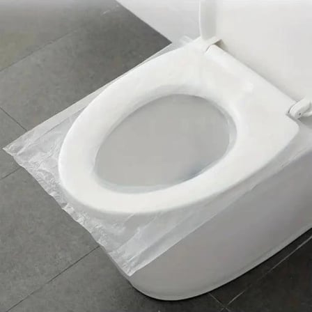 Hijyenik Tek Kullanımlık Klozet Kapağı Poşeti 200 Adet