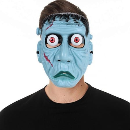 Frankenstein Temalı Sallanan Oynar Gözlü Maske