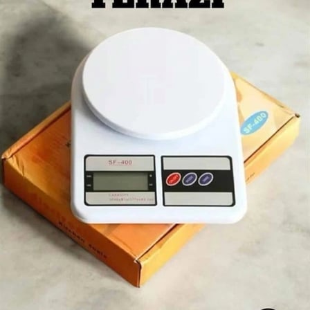 Hassas Terazi 10 Kg Kapasiteli, Yüksek Hassasiyetli Dijital Mutfak Tartısı