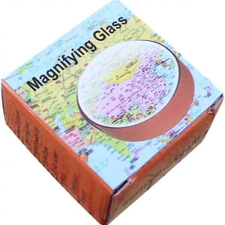 Harita Ve Yazı Çalışmalar Için En Uygun Büyüteç 75mm10x8015
