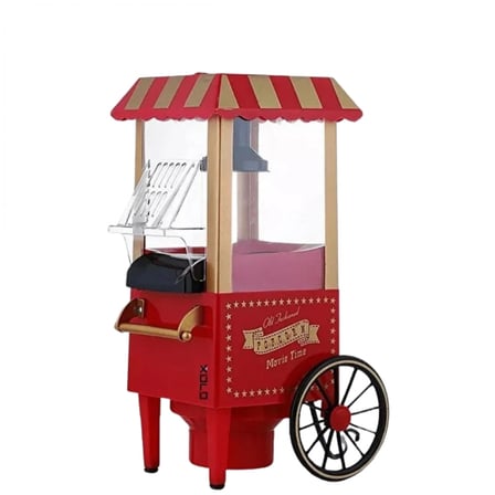 Pg618 Mısır Patlatma Makinesi Kırmızı