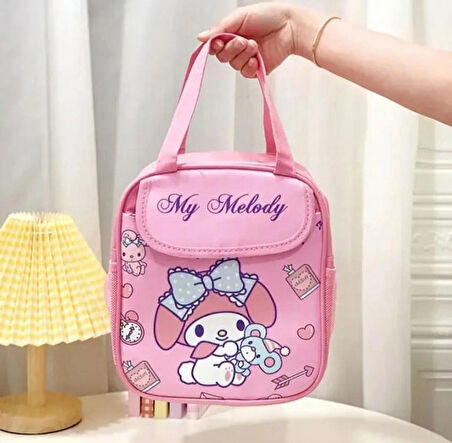 Sanrio Kuromi Cinnamoroll Hello Kitty My Melody Termal Beslenme Çantası