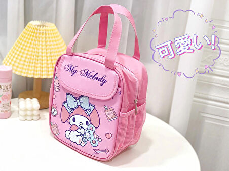 Sanrio Kuromi Cinnamoroll Hello Kitty My Melody Termal Beslenme Çantası
