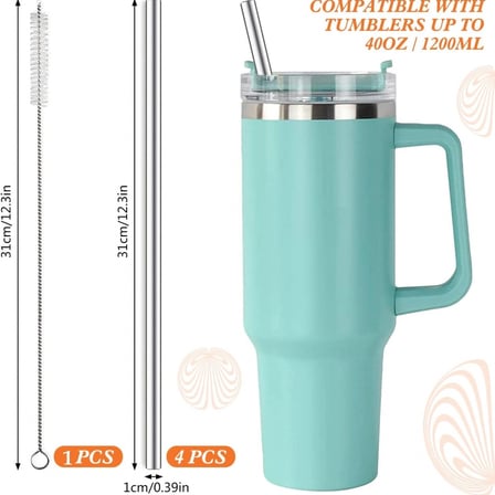 3 Parça Paslanmaz Çelik Pipet Seti