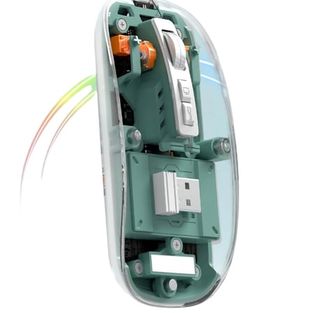 Pilli Kablosuz Mouse Bluetooth Ve Usb Uyumlu Sessiz Tıklama Yeni Nesil