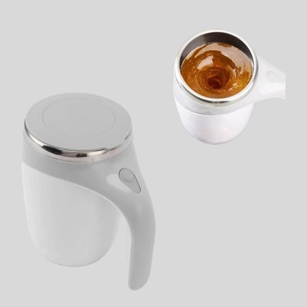 Paslanmaz Çelik Şarjlı Karıştırma Kupa – Otomatik Manyetik Blender Fincan
