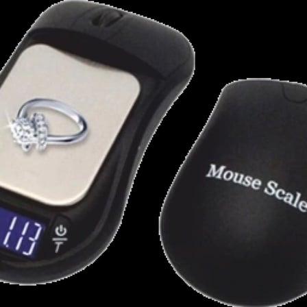 Diamond Dijital Göstergeli Mouse Şeklinde Hassas Terazi (200 Gr-0.01)