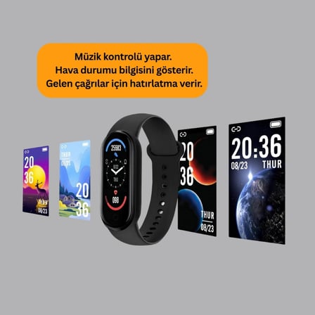 Titreşimli Bildirimli Akıllı Saat – Uyku Analizi Ve Spor Modlarıyla