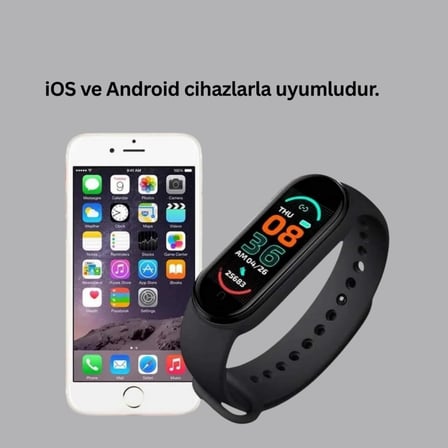 Titreşimli Bildirimli Akıllı Saat – Uyku Analizi Ve Spor Modlarıyla