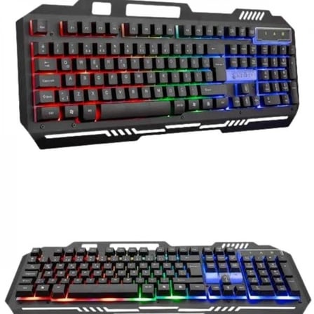 Rgb Işıklı   Klavye Q Klavye Mouse Hediyeli