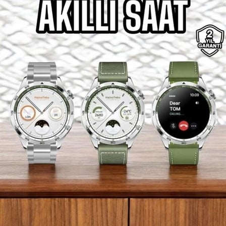 Akıllı Saat Sesli Görüşme Uyku Ve Sağlık Takibi Nfc Uyumlu