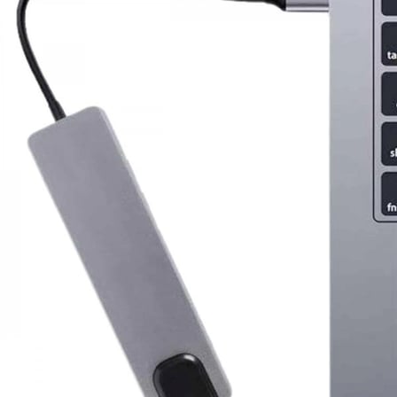 Usb Type-c Hub Dönüştürücü Çevirici Çoklayıcı Macbook Çevirici 8 Portlu