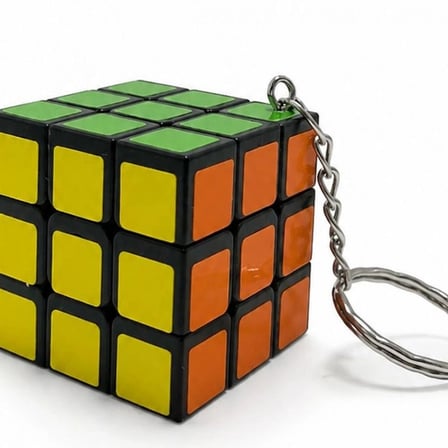 Zeka Küpü Anahtarlık - Mini Rubik Küpü Taşınabilir Oyuncak Alk4012
