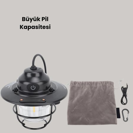 Açık Hava Etkinlikleri İçin Çam Kozalağı Gece Işığı