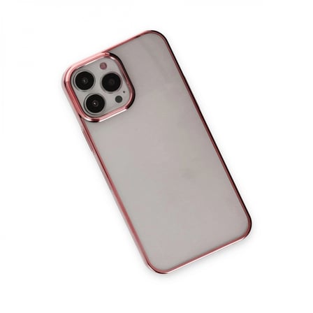 Apple İphone 13 Pro Max Kılıf Element Silikon - Pembe