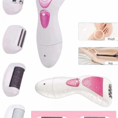 4 Başlıklı Bakım Cihazı Epilatör Tüy Alma Makinesi Topuk Törpüsü
