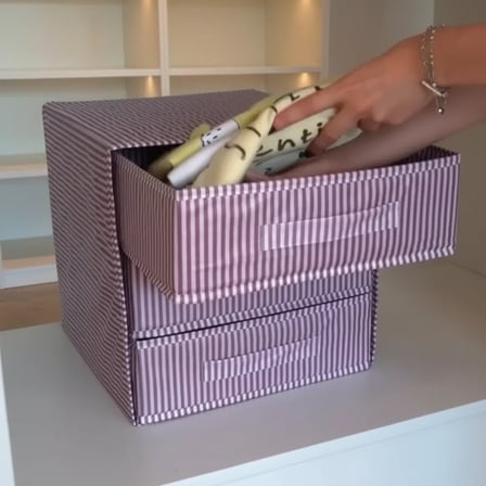Çok Amaçlı 3 Bölmeli Organizer - Çekmece İçi Çorap Çamaşır Ve Ofis Masaüstü Düzenleyici Kutu