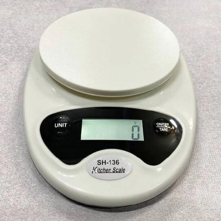 Hazneli Mutfak Terazisi Sh-136 - 5 Kg Hassas Dijital Tartı