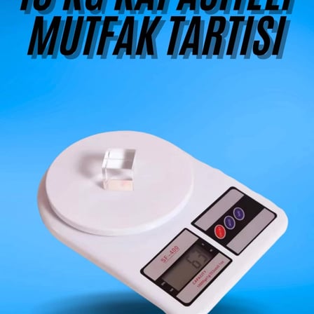 Dijital Hassas 10 Kg Mutfak Terazisi Tartısı Lcd Ekran Mutfak Tartısı