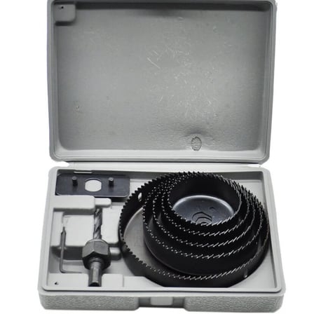 8 Parça Karbon Çelik-panç-delik Açma Testere Seti