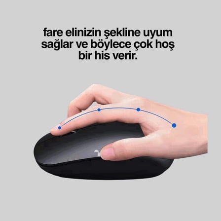 Ayarlanabilir Dpı Özellikli Mouse – Sessiz, Es Ve Uyumlu